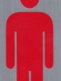 Toilette Herren (Symbol)