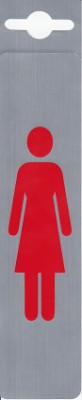 Toilette Damen (Symbol)