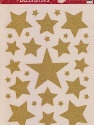 Sterne gold 5-armig