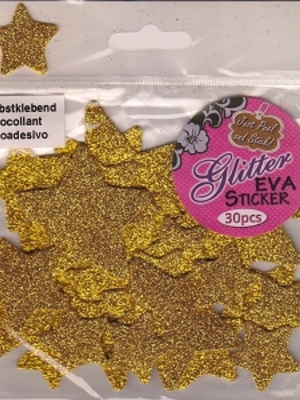 Eva Sticker 30pc. gold